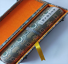 尖扎书画装裱案例